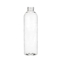 12 oz Clear PET Plastic Bullet Bottle, 24-410 - Illing Company